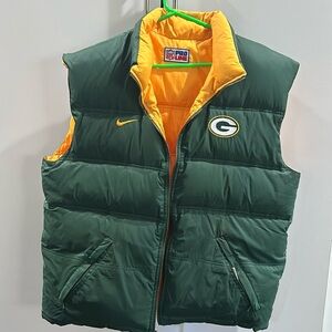 Reversible Green Bay Packers vest XL